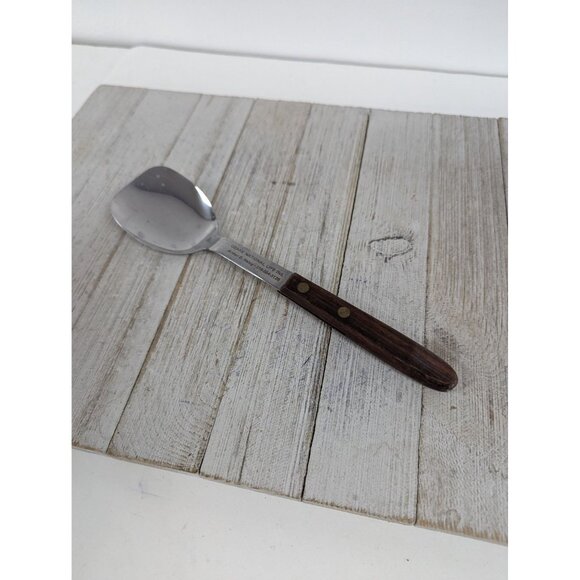 Stainless Steel Ice Cream Spade #2 Scoop Wood Handle 9 1/2" - Picture 1 of 8